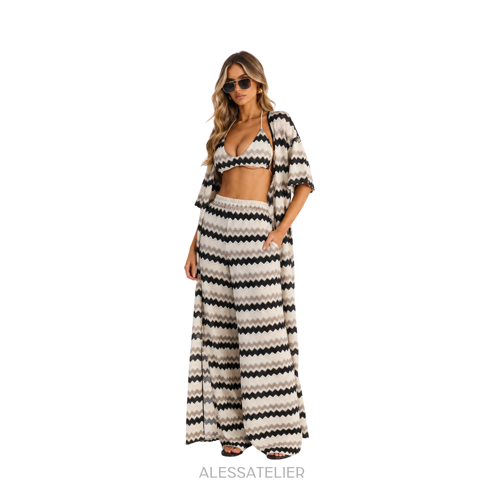 Malaga Blouse & Pants Set