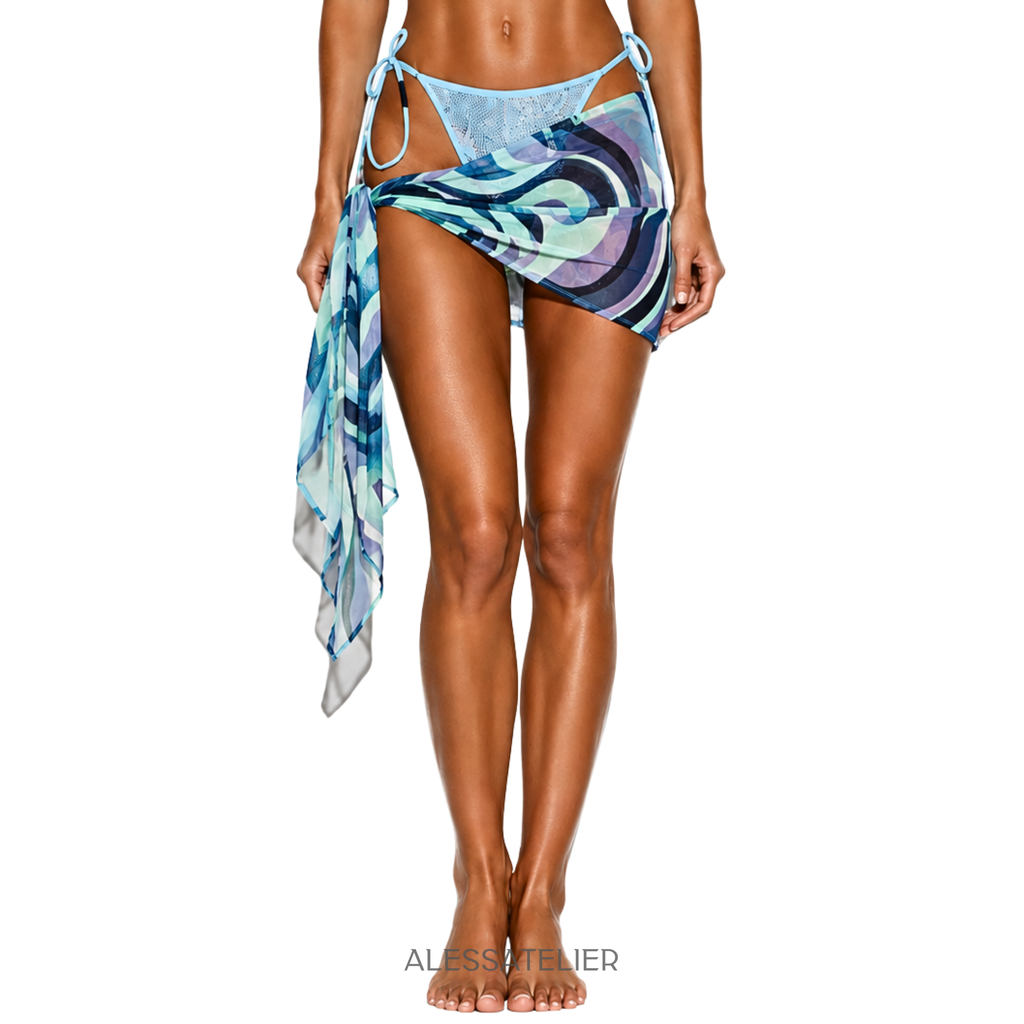 Tamara Sheer Cloth, Ocean Blue