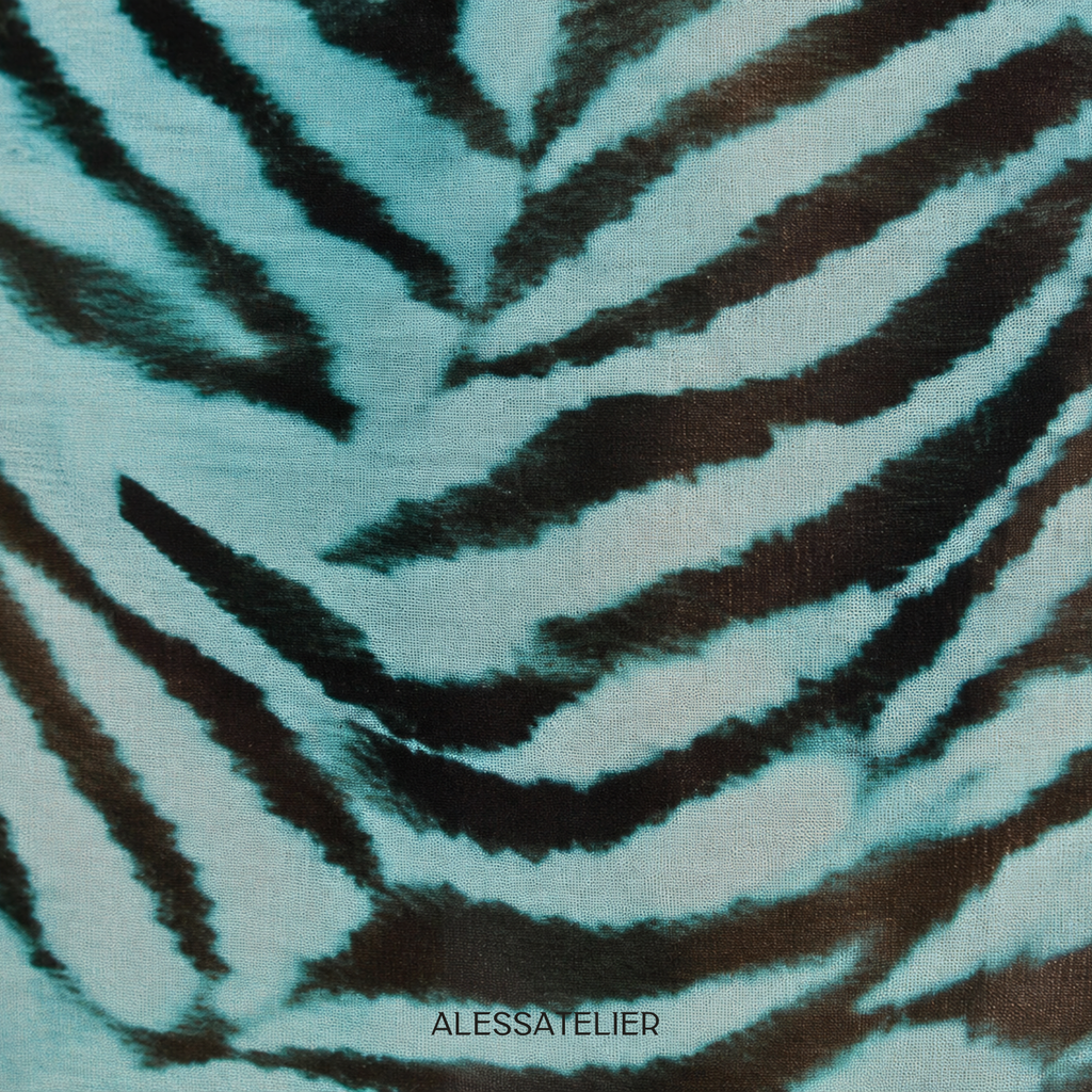 Tamara Sheer Cloth, Zebra