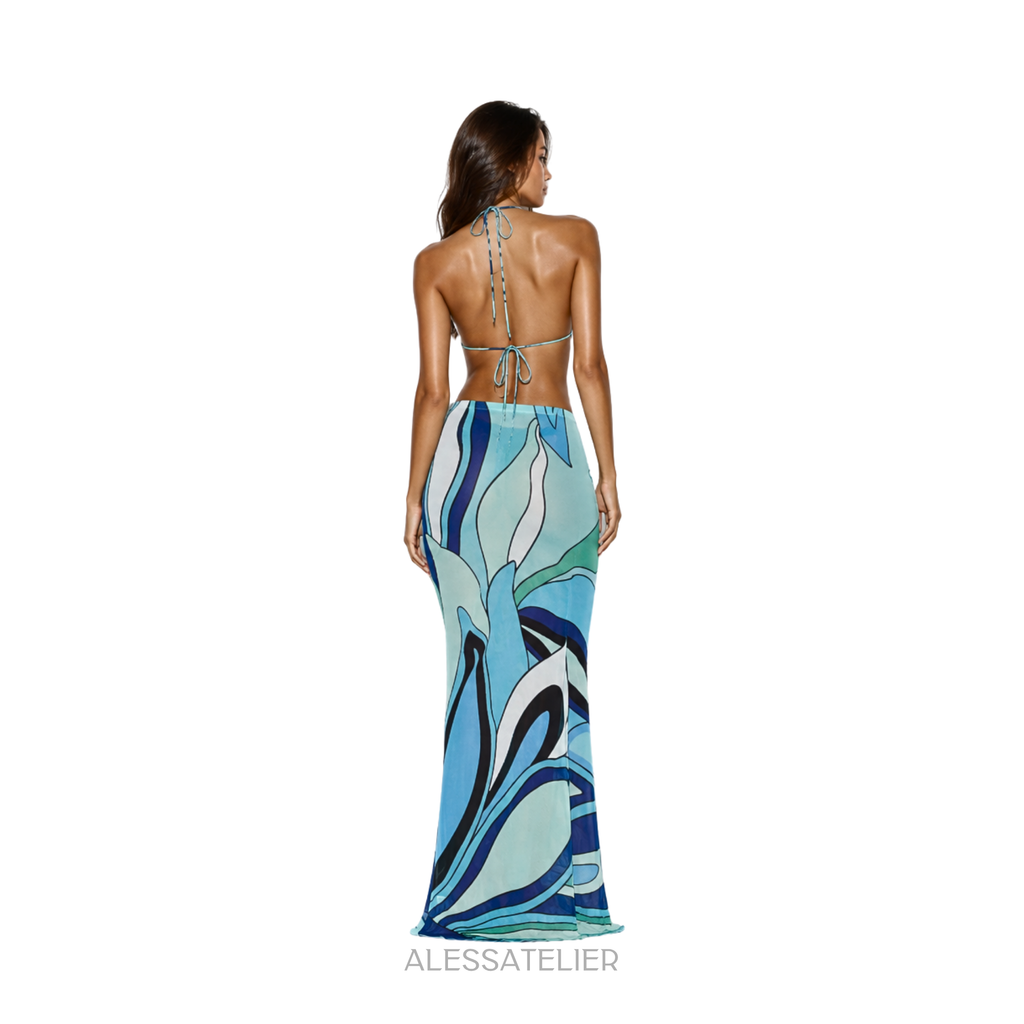 Becca Sheer Set, Ocean Blue