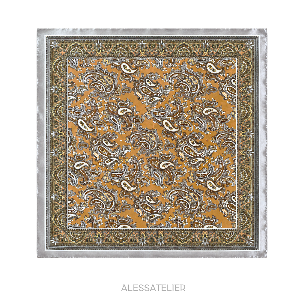 Samira Satin Cloth, Light Grey Silver