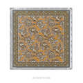 Samira Satin Cloth, Light Grey Silver