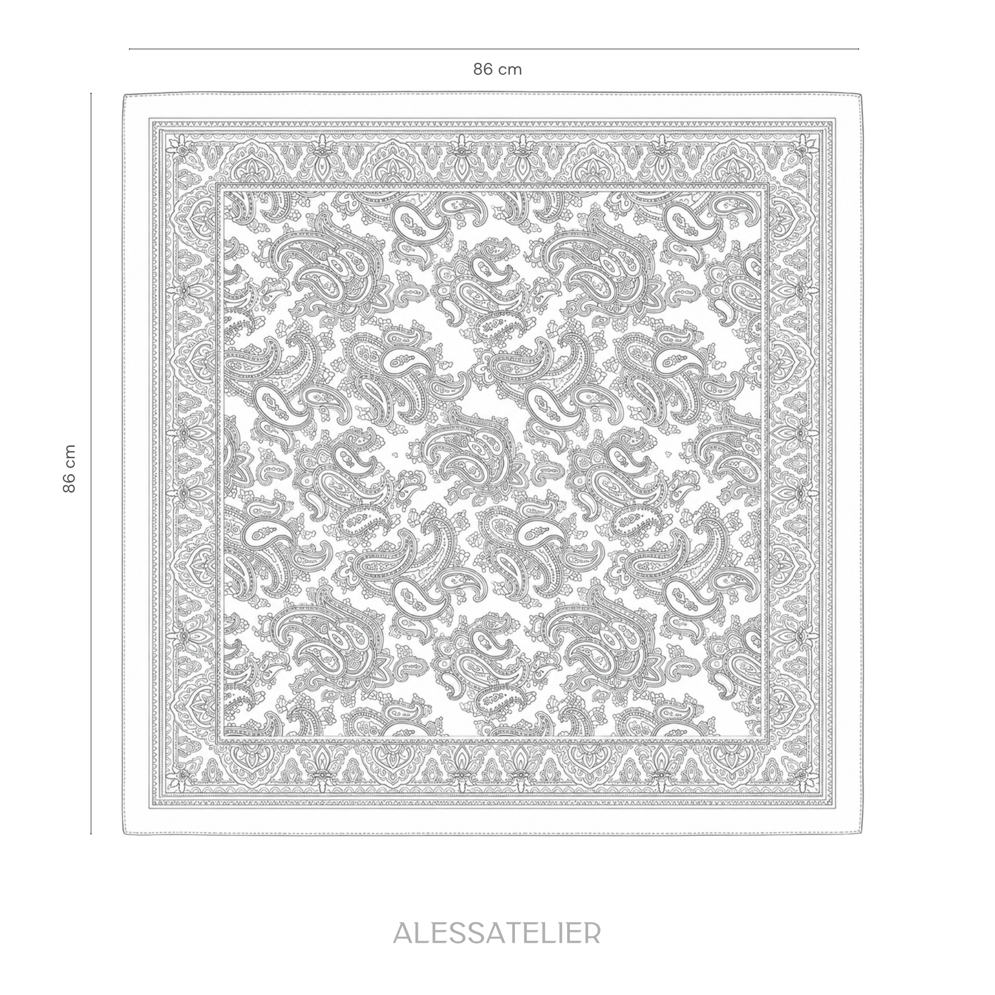 Samira Satin Cloth, Light Grey Silver