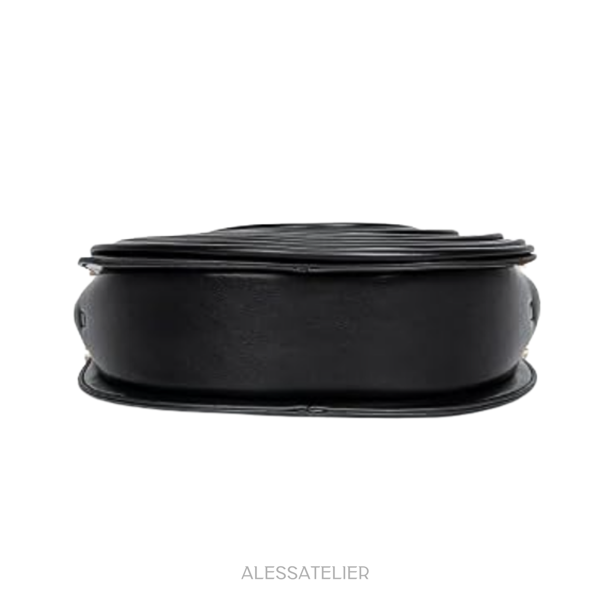Rach Bag, Black Vegan Leather