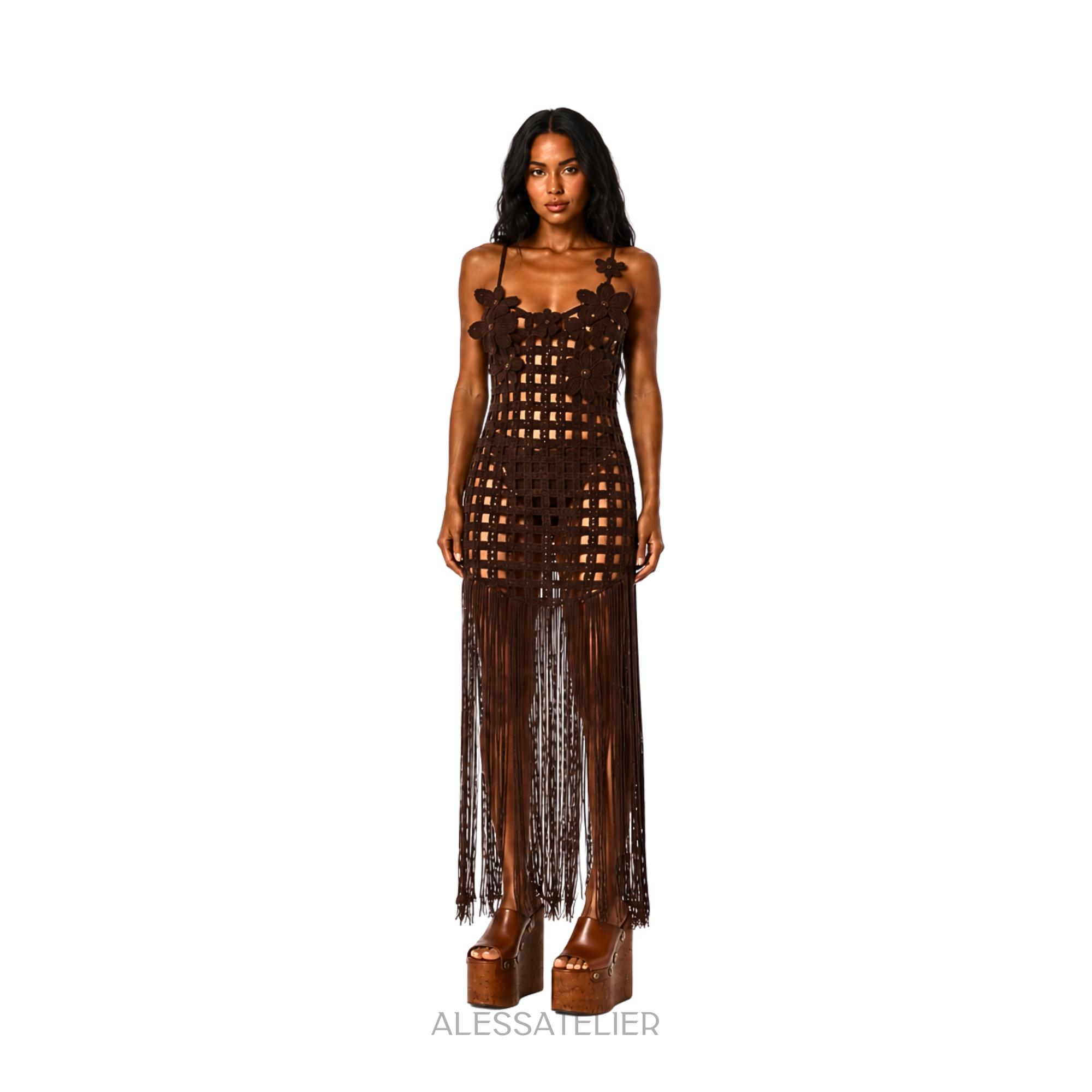 Rosalia Knitted Maxi Dress