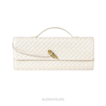 Anahí Bag, Ivory Vegan Leather