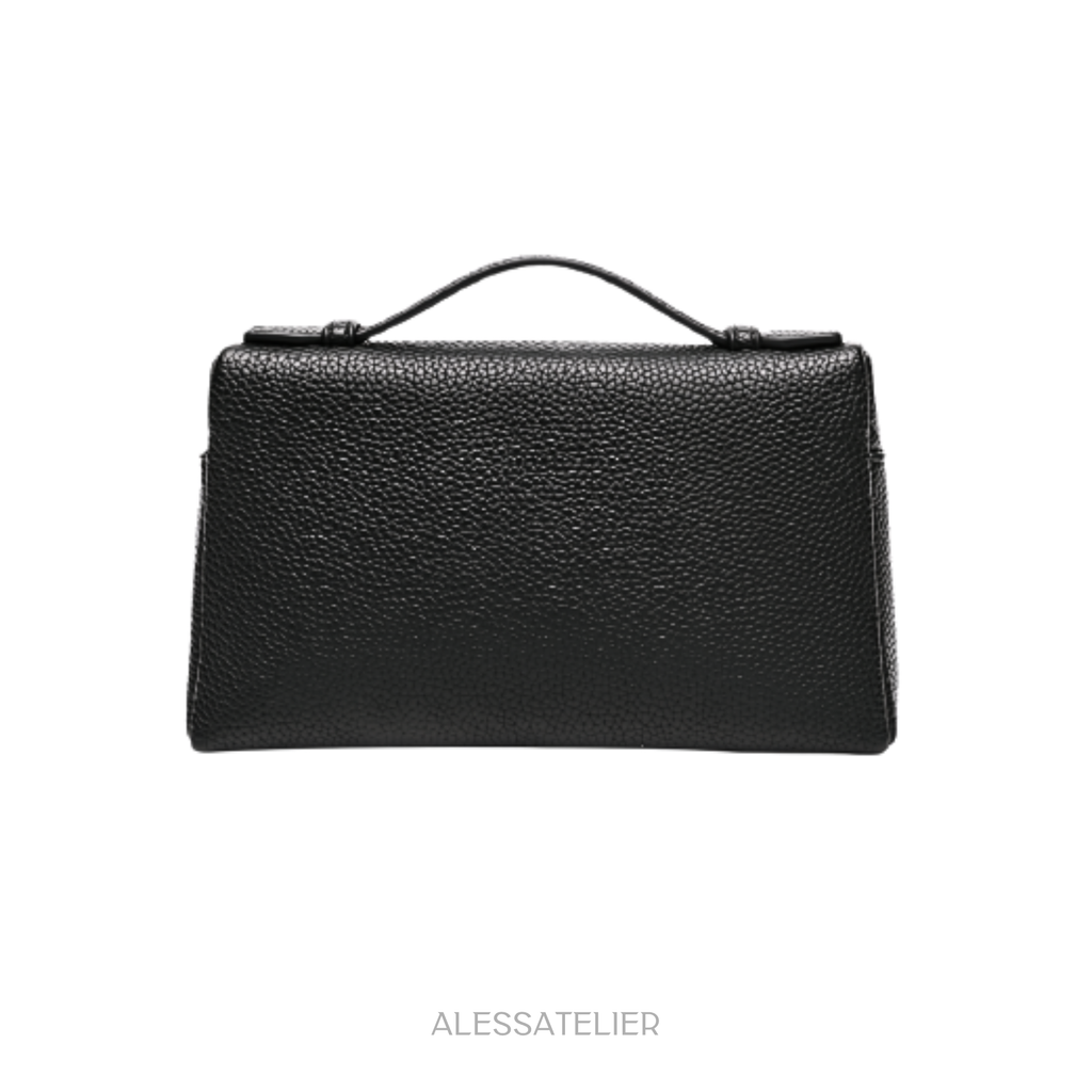 Elissa Bag, Black Leather