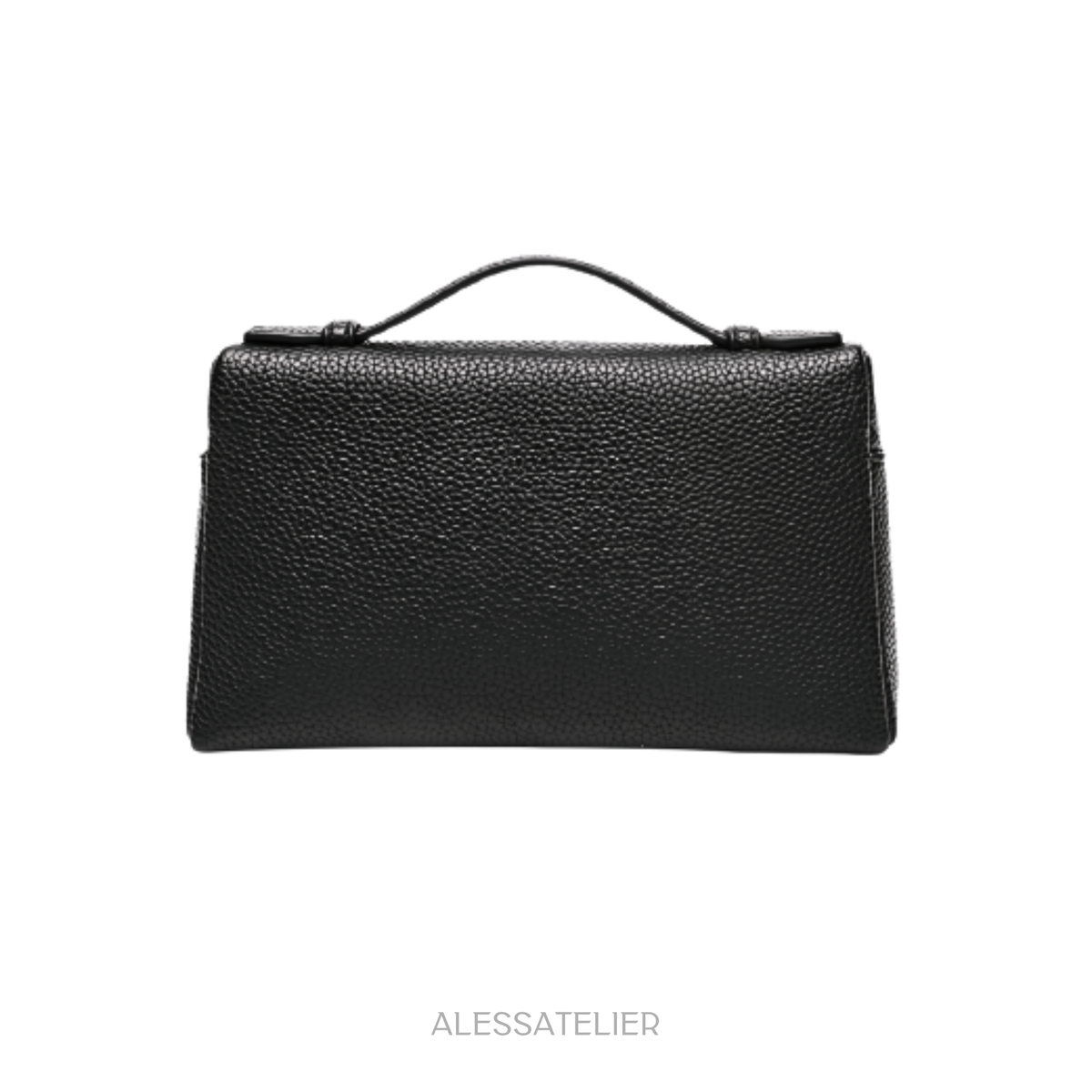Elissa Bag, Black Leather