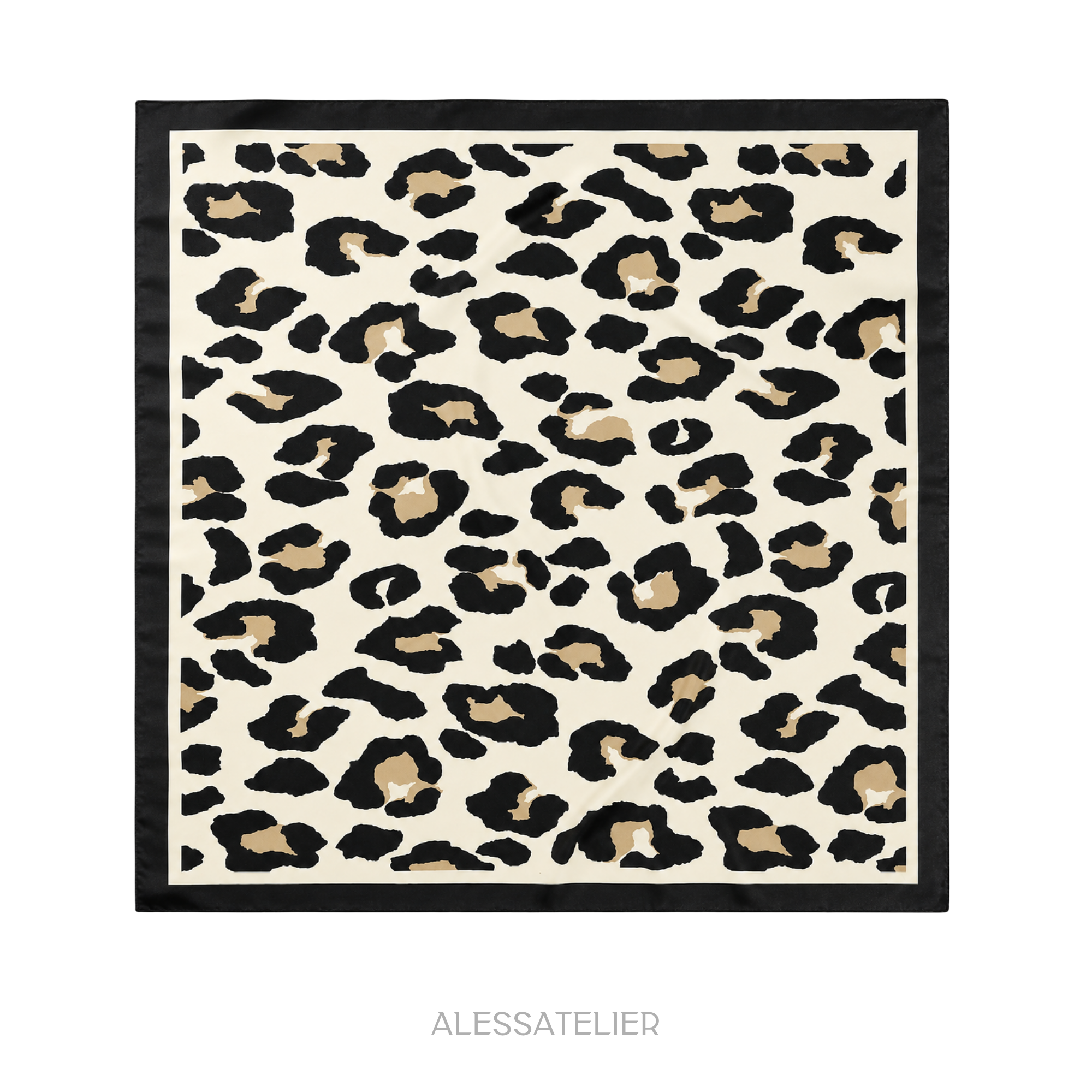 Cairo Satin Cloth, Leopard