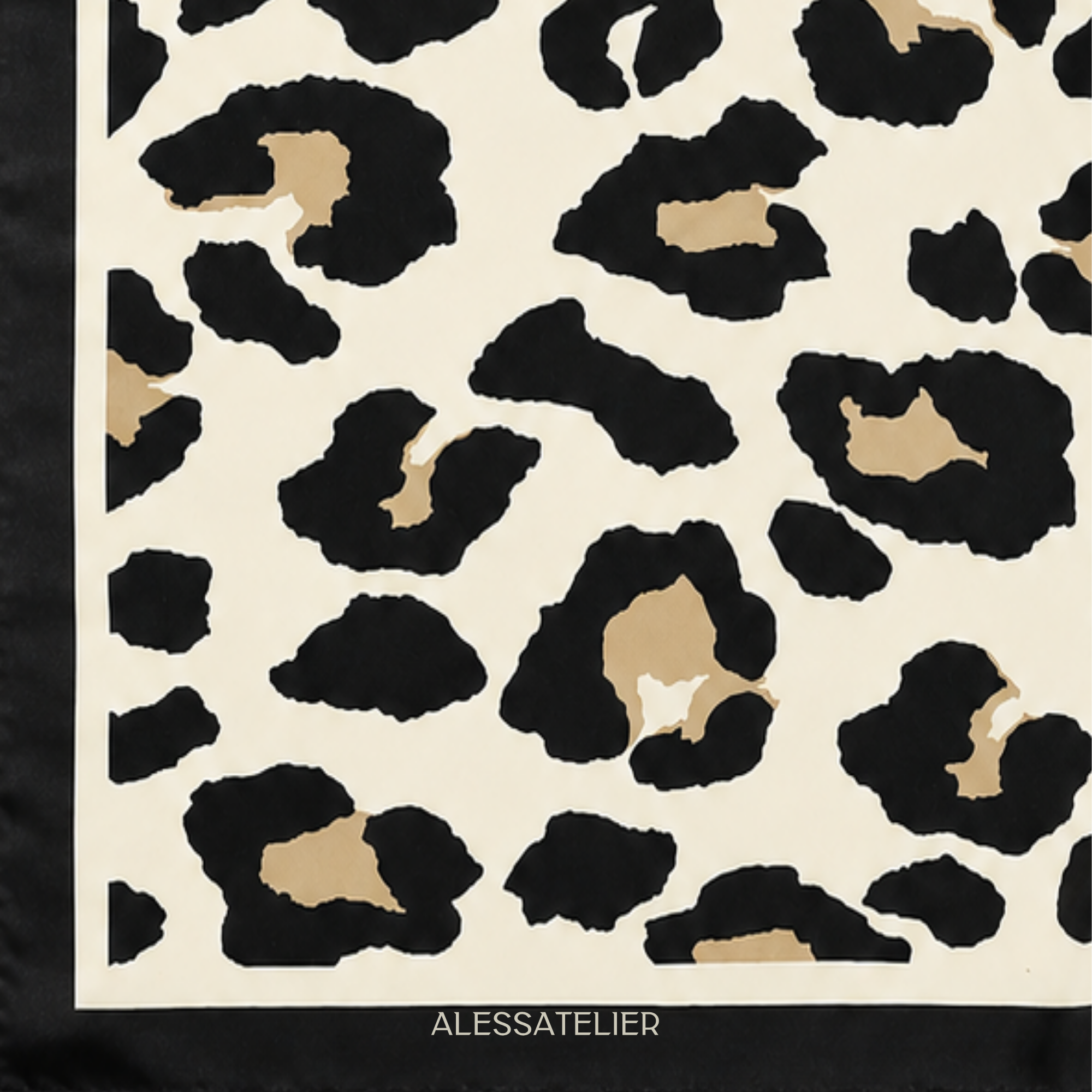 Cairo Satin Cloth, Leopard