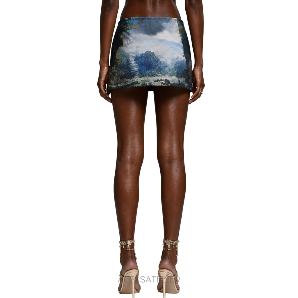 Van Gogh Mini Skirt