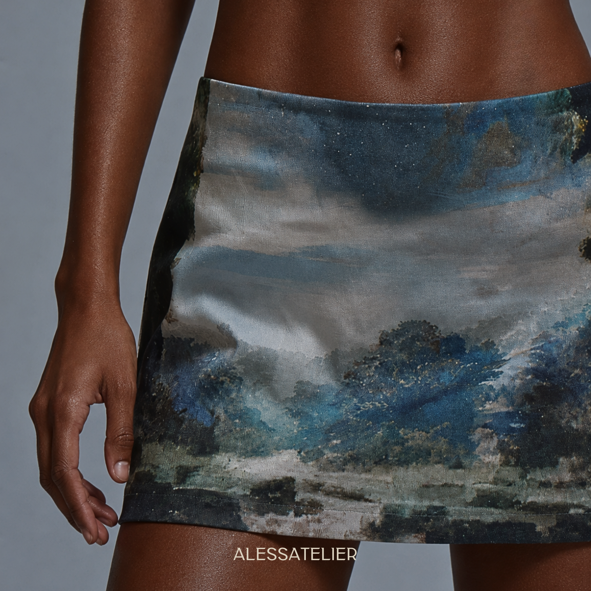 Van Gogh Mini Skirt