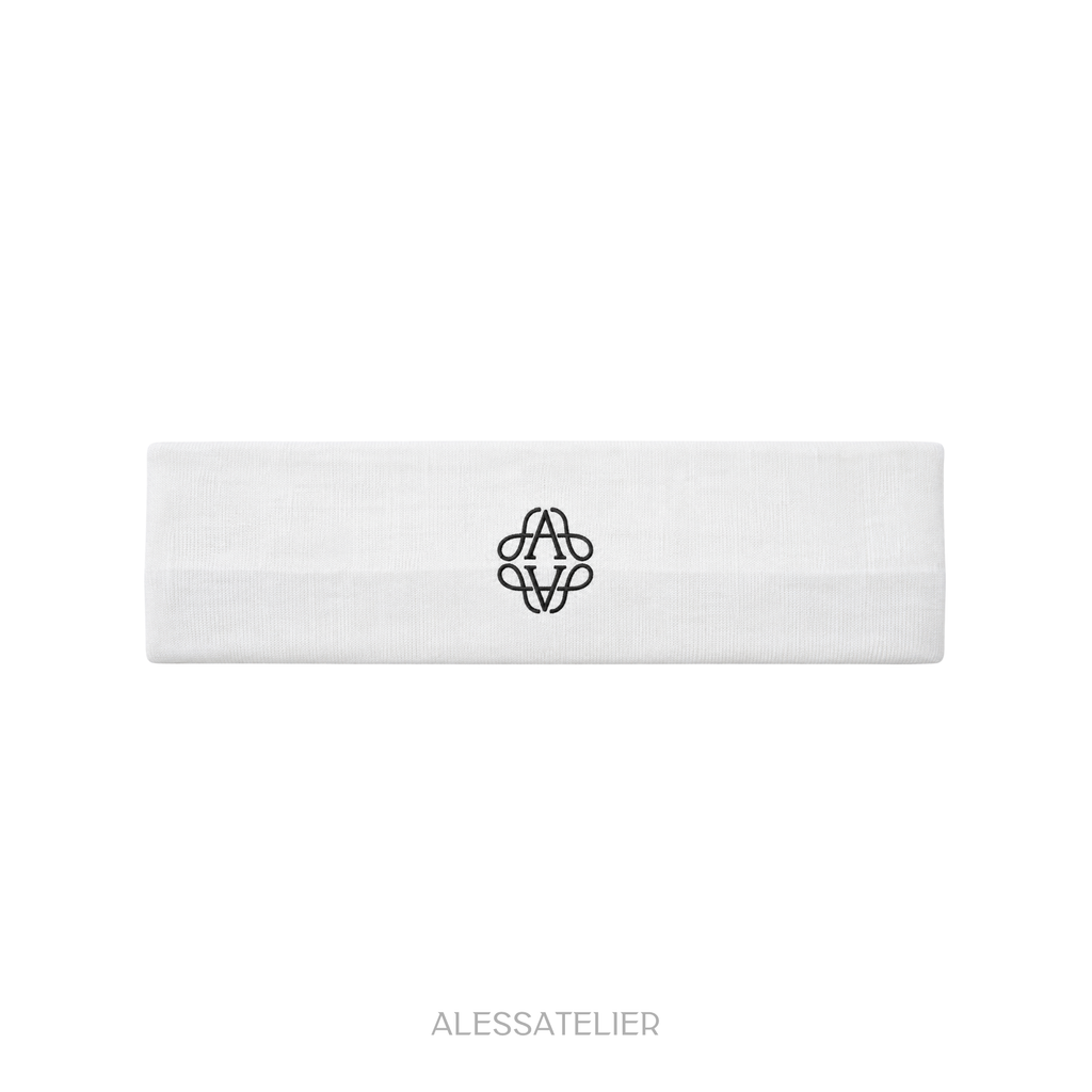 Alessatelier Headband, Lily White
