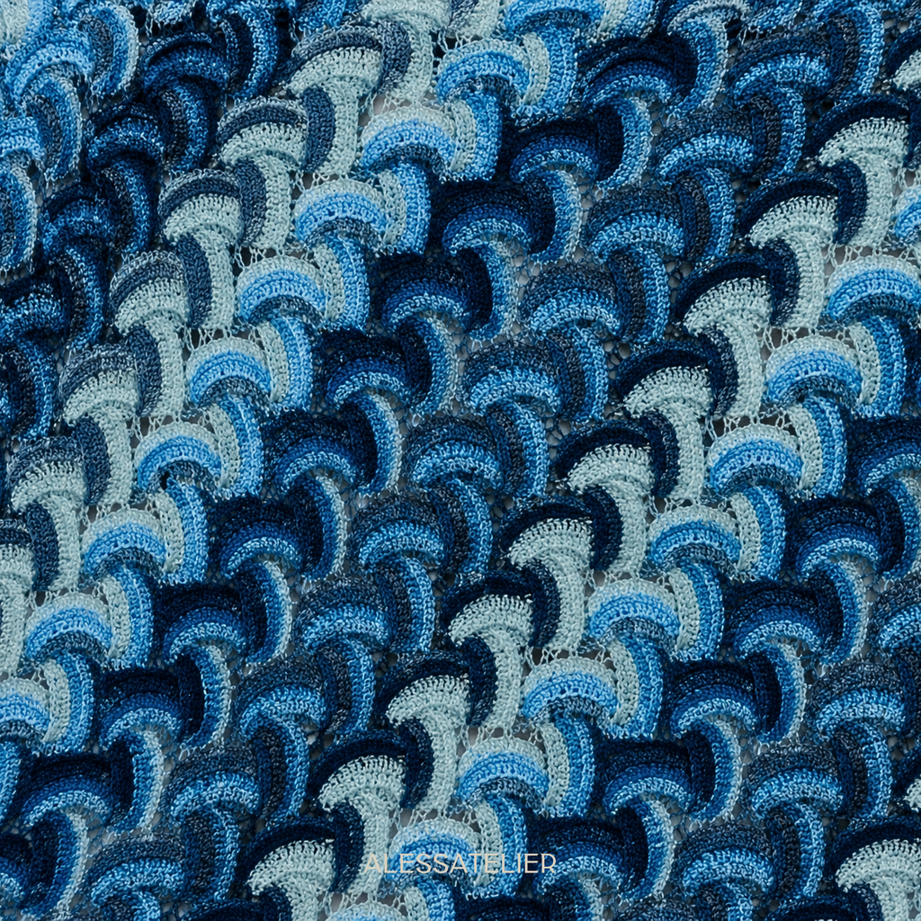 Aitana Mini Skirt, Ocean Blue