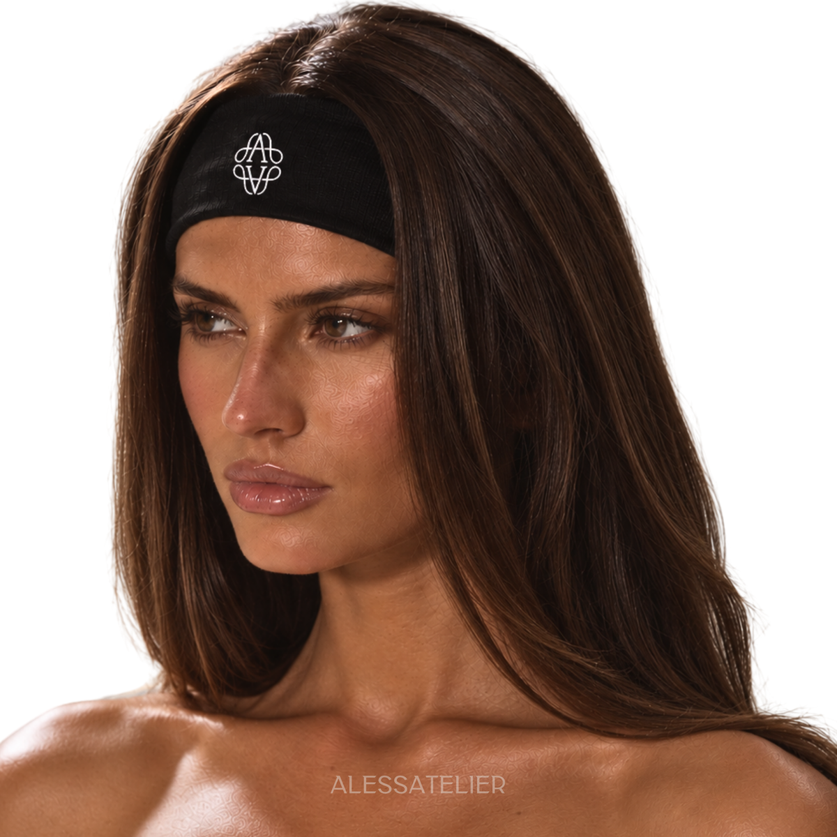 Alessatelier Headband, Black