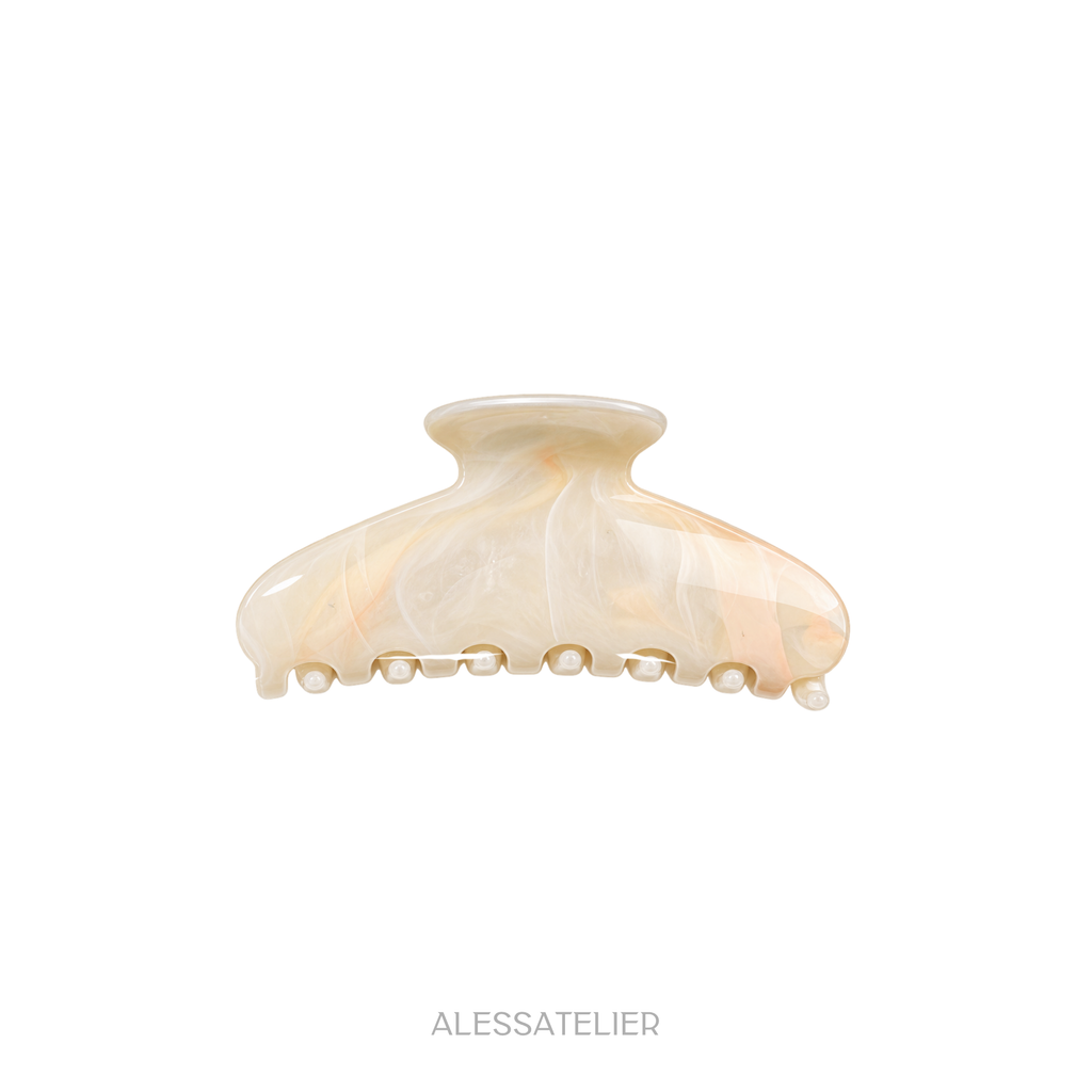 Mila Clawclip, Beige Personalizada