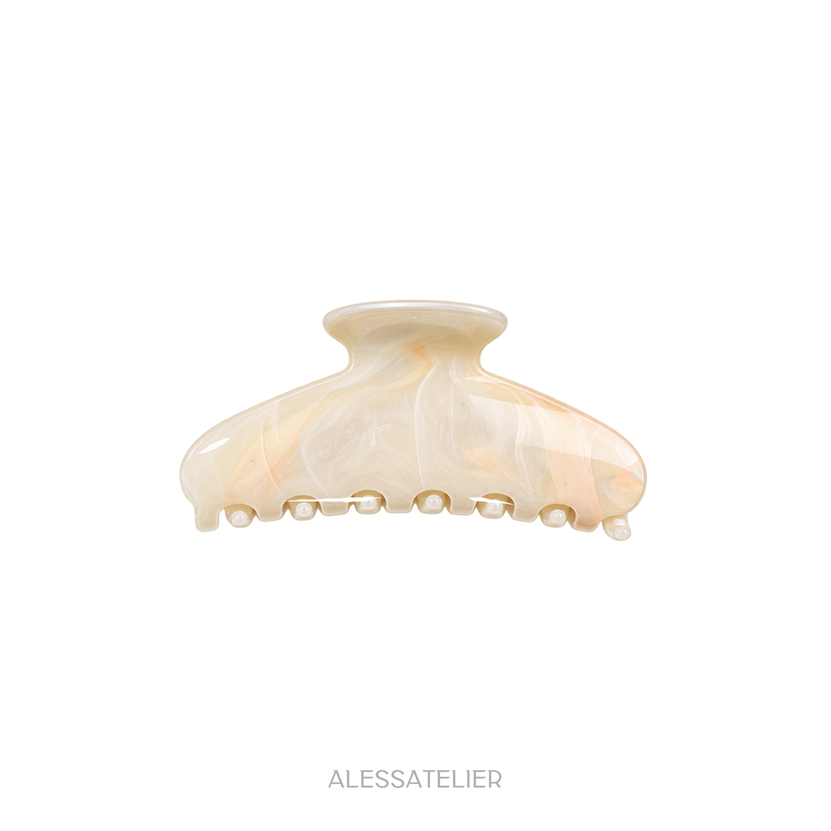 Mila Clawclip, Beige Personalizada