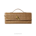 Anahí Bag, Walnut Vegan Leather & Suede
