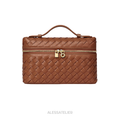 Sarah Bag, Pecan Vegan Leather