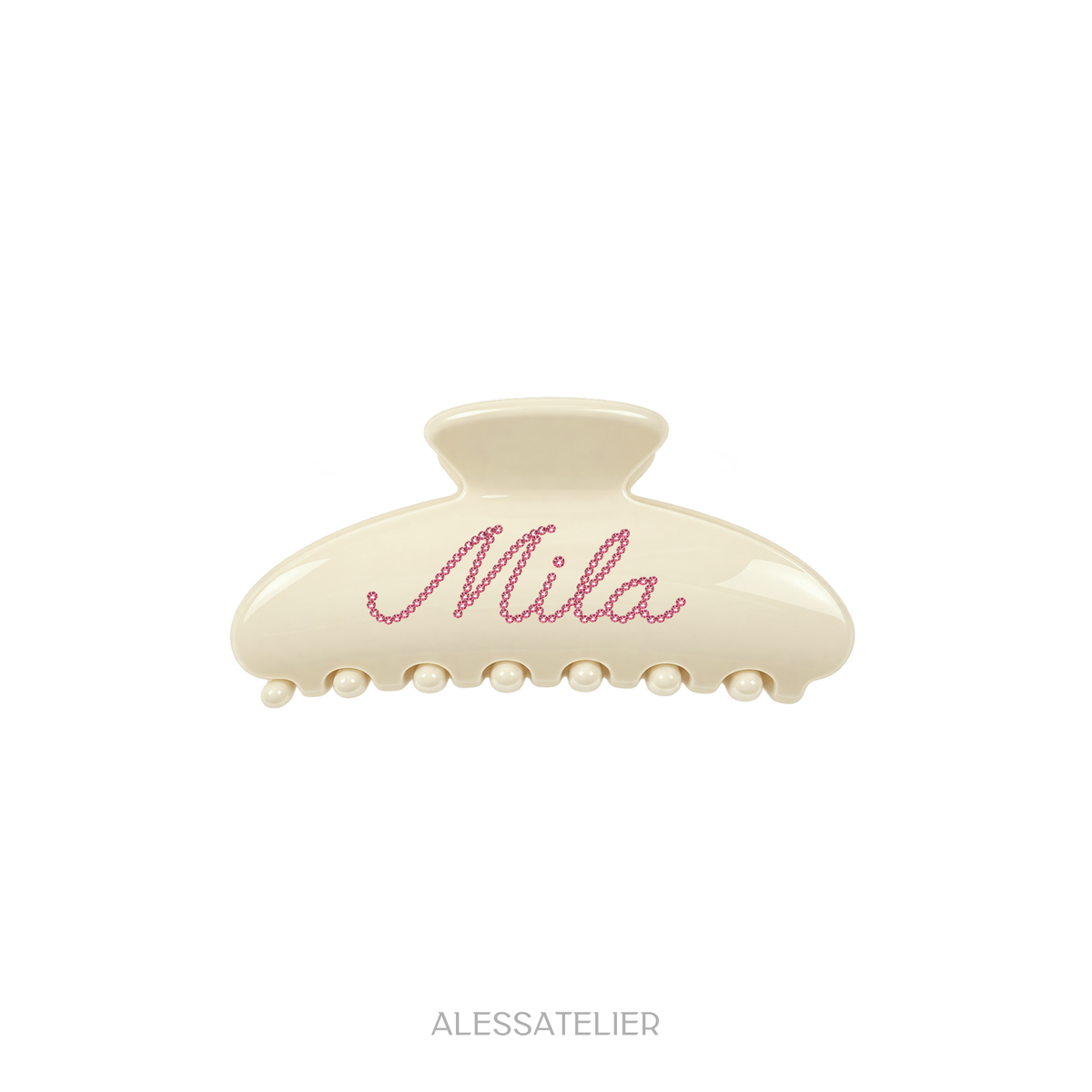 Mila Clawclip, Butter Yellow Personalizada