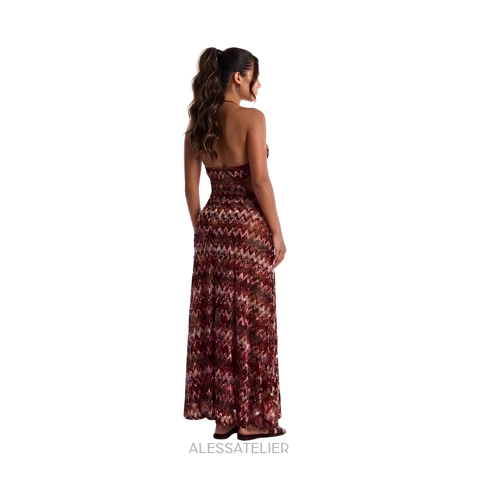 Tamara Halter Maxi Dress