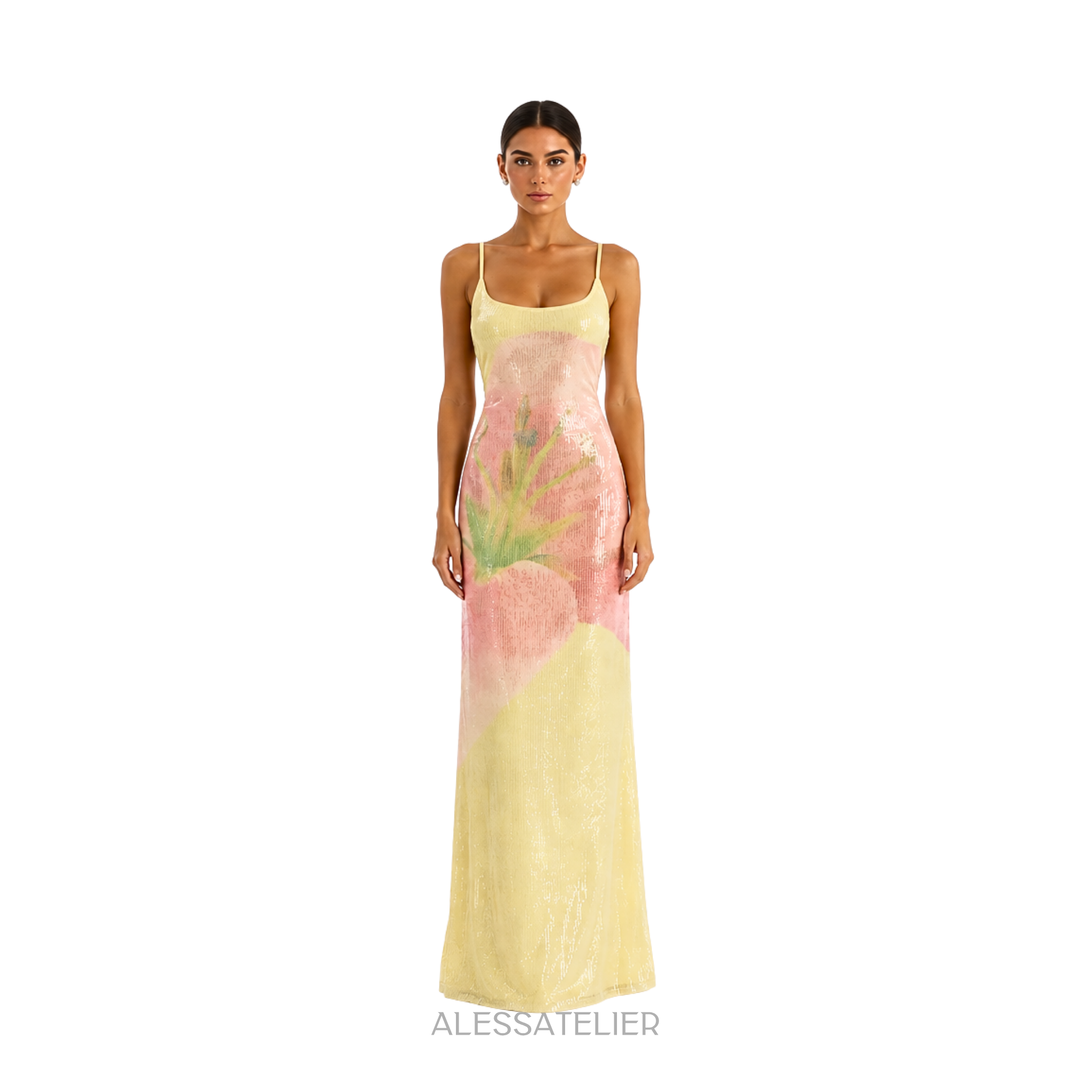Bee Butter Maxi Dress