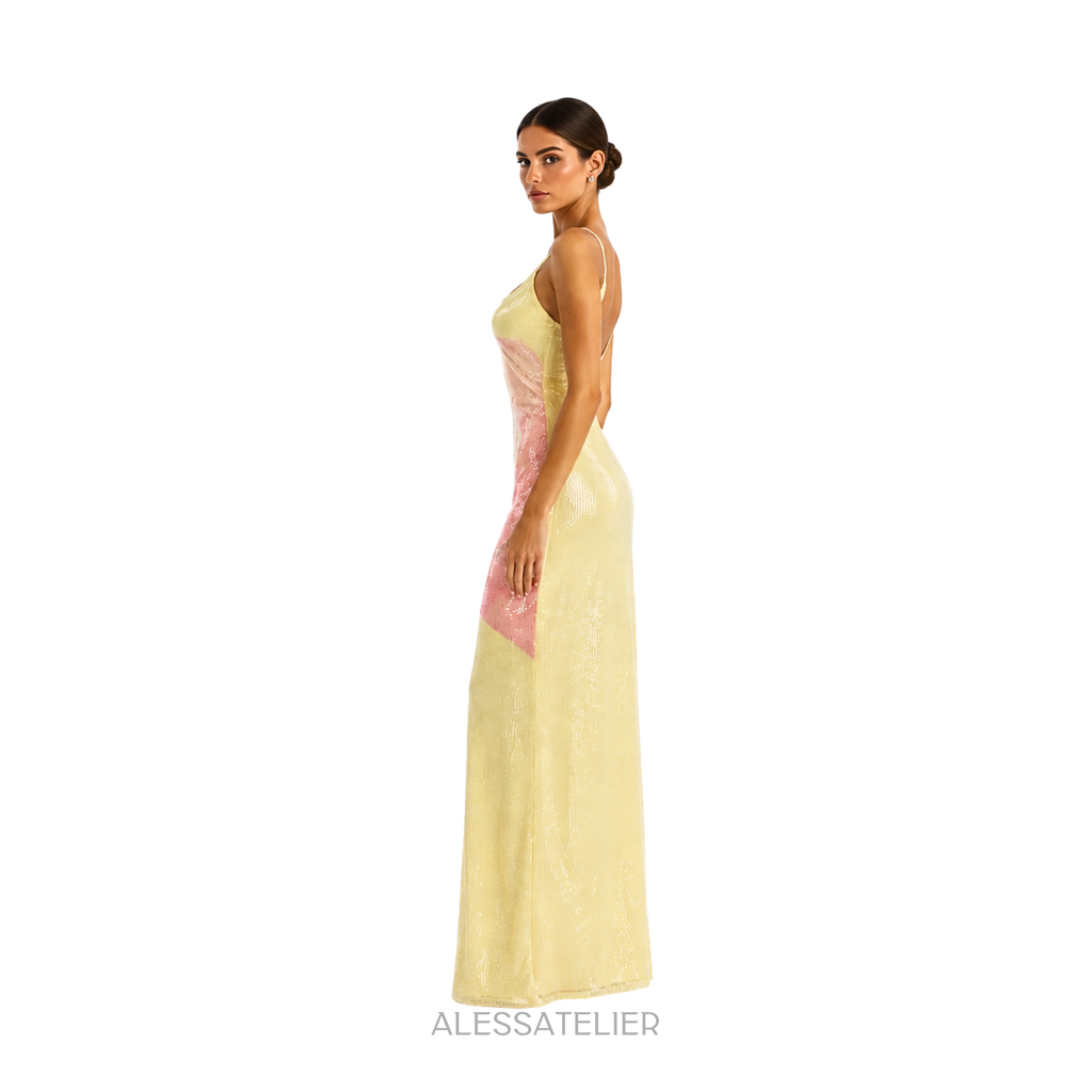 Bee Butter Maxi Dress
