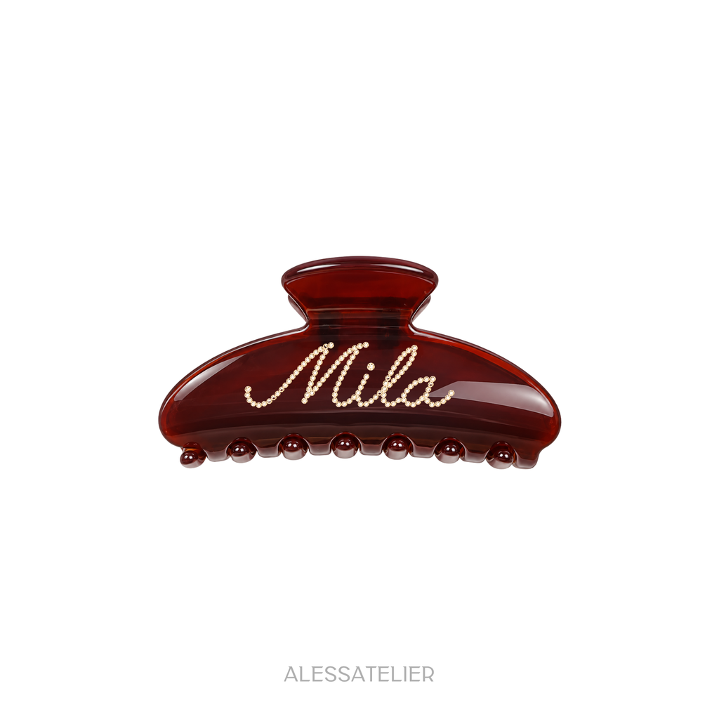 Mila Clawclip, Brown Personalizada