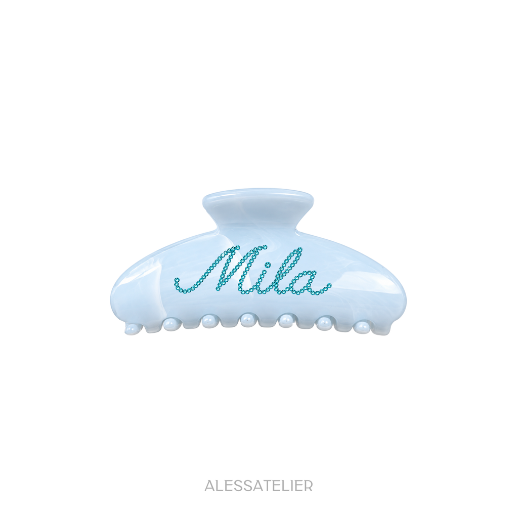 Mila Clawclip, Baby Blue Personalizada