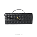 Anahí Bag, Black Vegan Leather