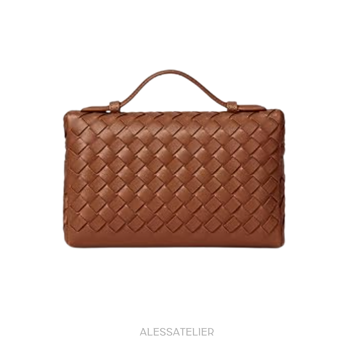 Sarah Bag, Pecan Vegan Leather