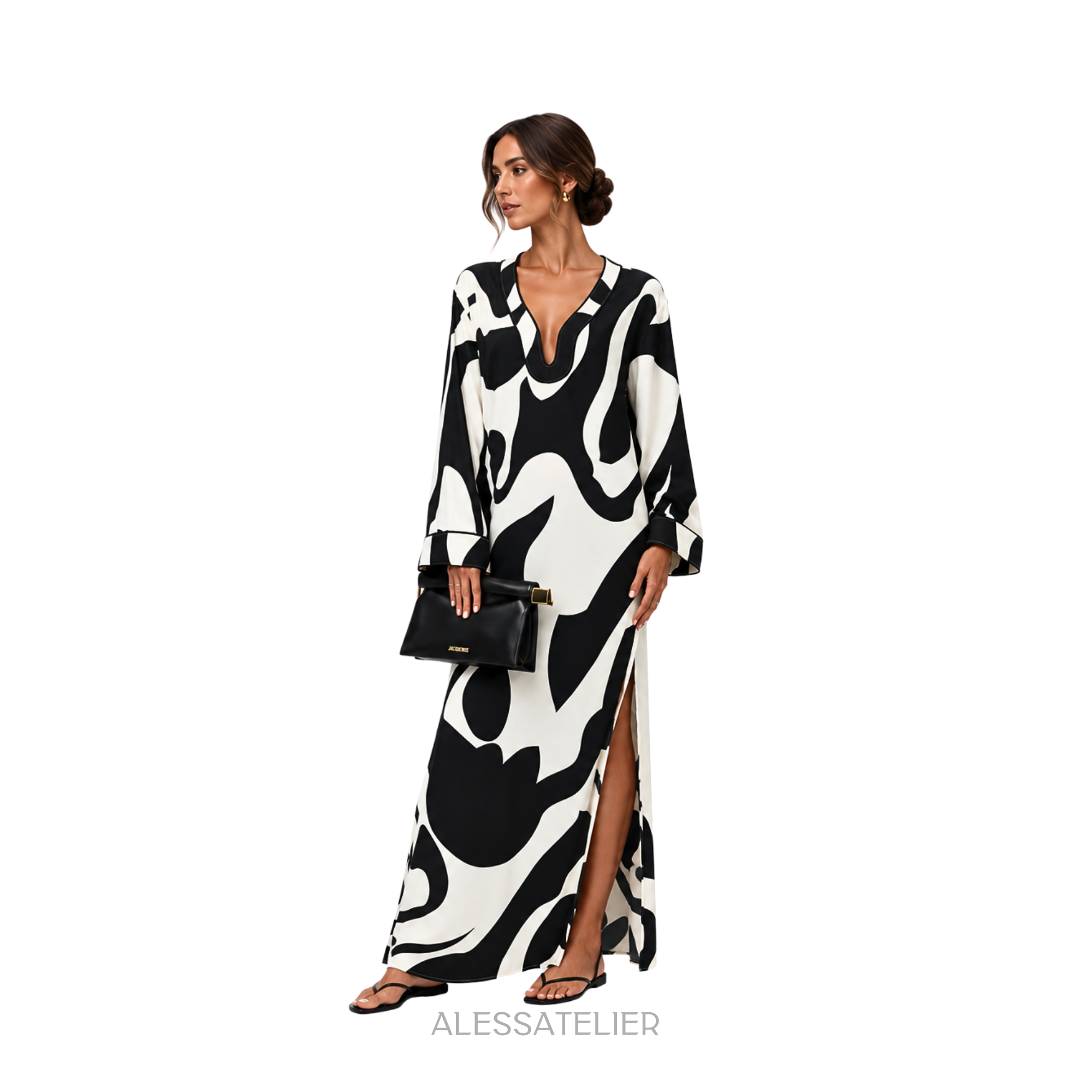 Santé Satin Caftan