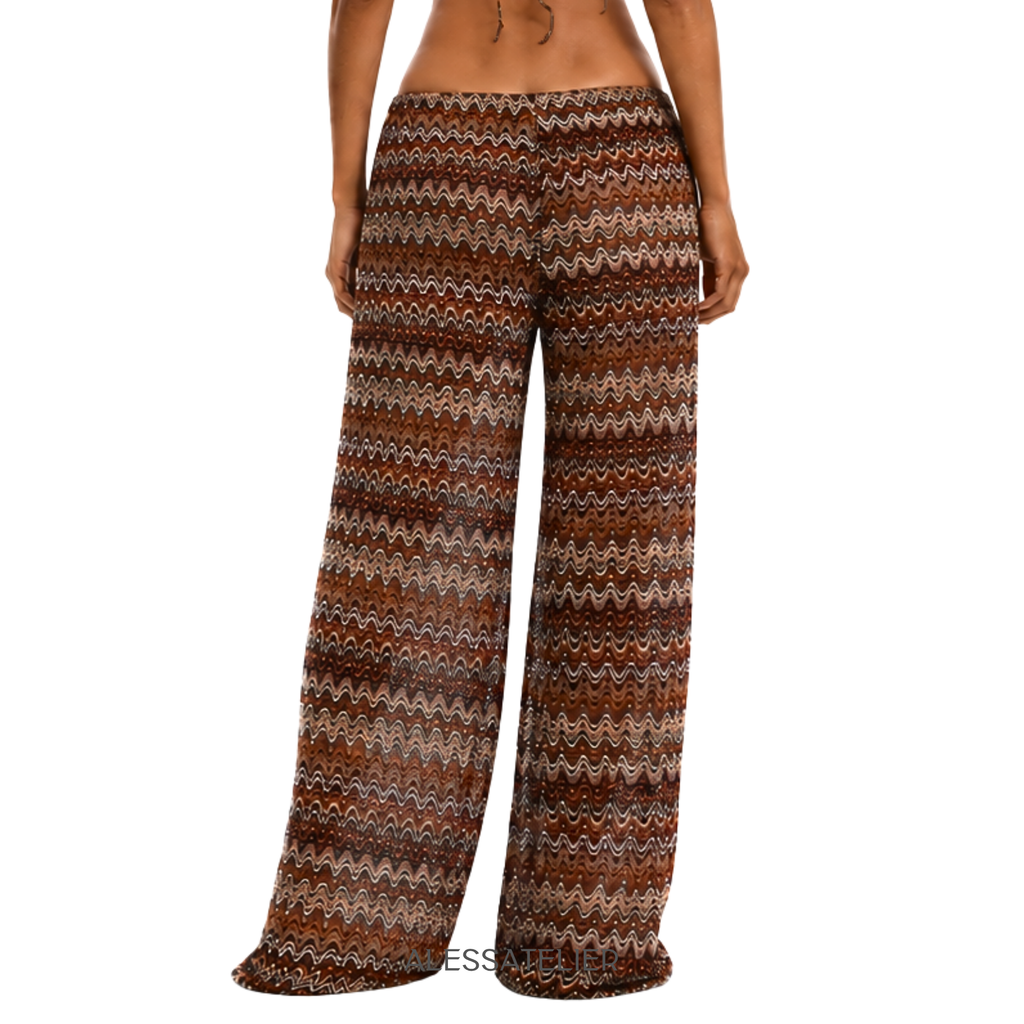 Katia Sheer Palazzo Pants