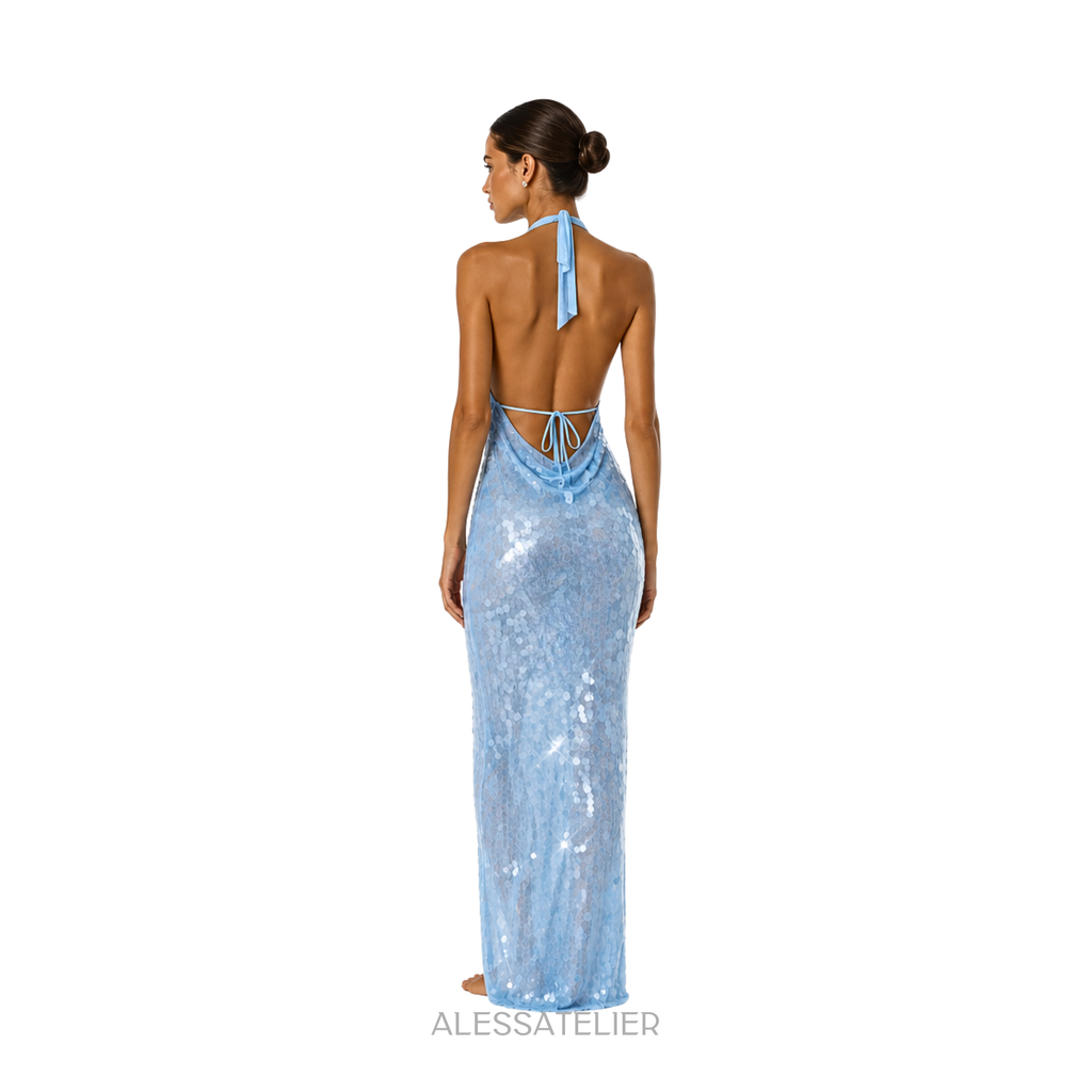 Sabrina Backless Maxi Dress