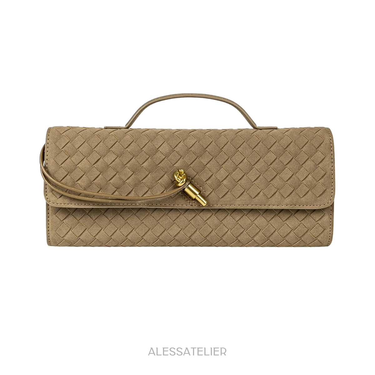 Anahí Bag, Black Suede