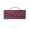 Anahí Bag, Malbec Vegan Leather & Suede
