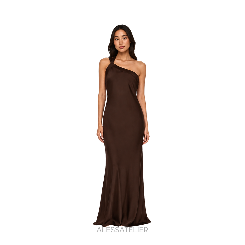 Marytere Satin Maxi Dress