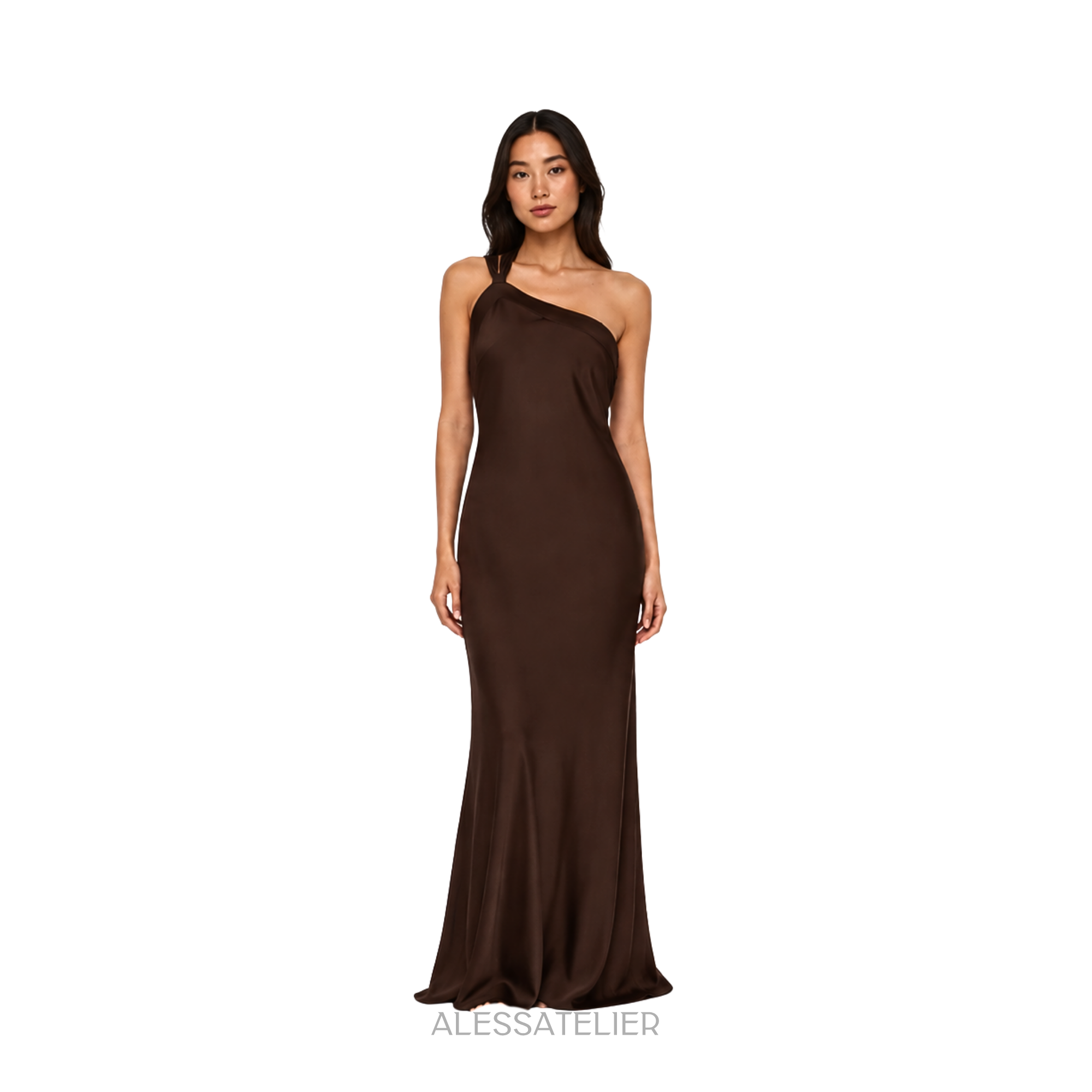 Marytere Satin Maxi Dress