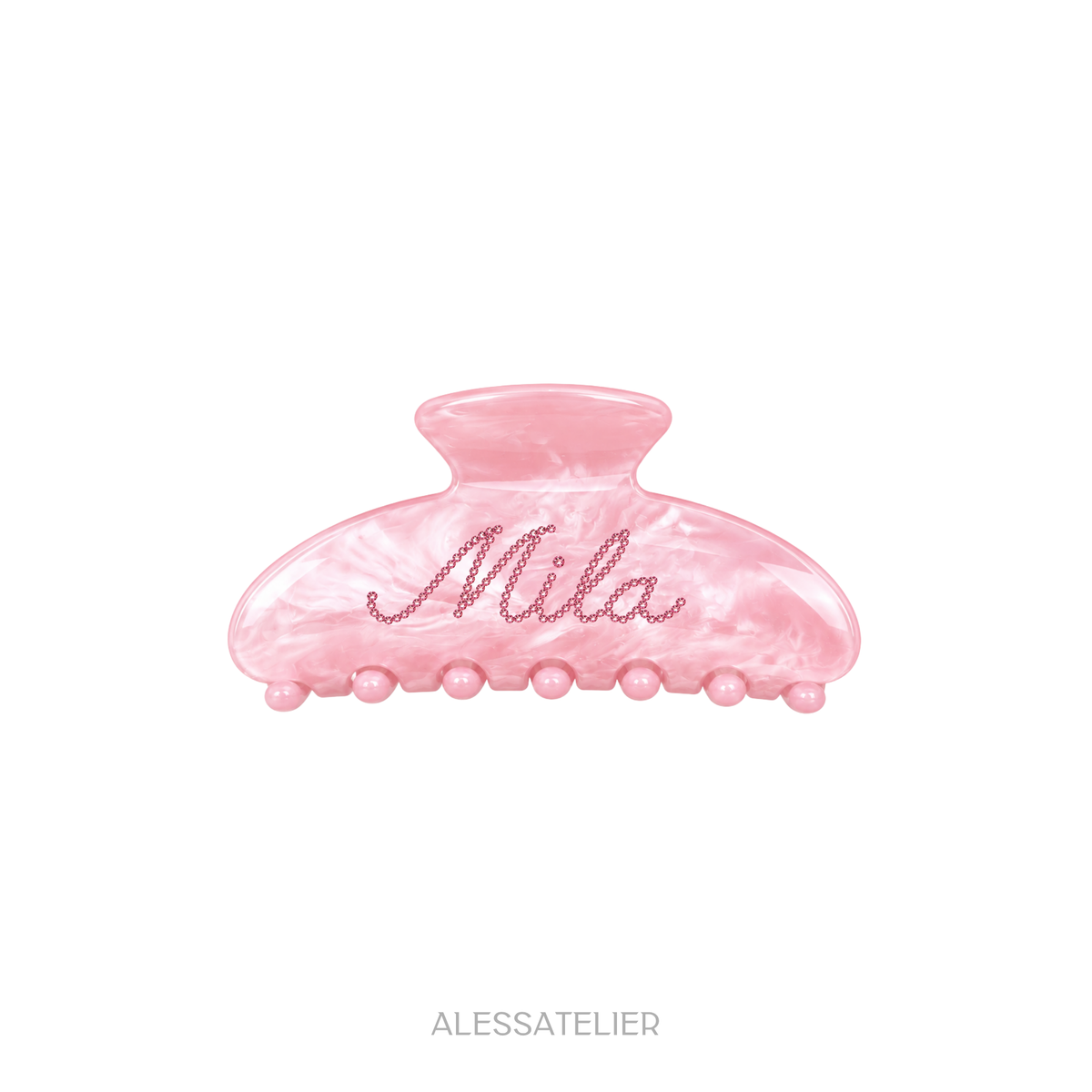 Mila Clawclip, Candy Pink Personalizada