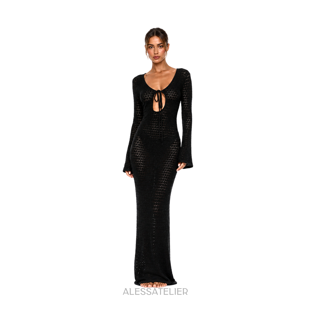 Ornella Cover Up, Black