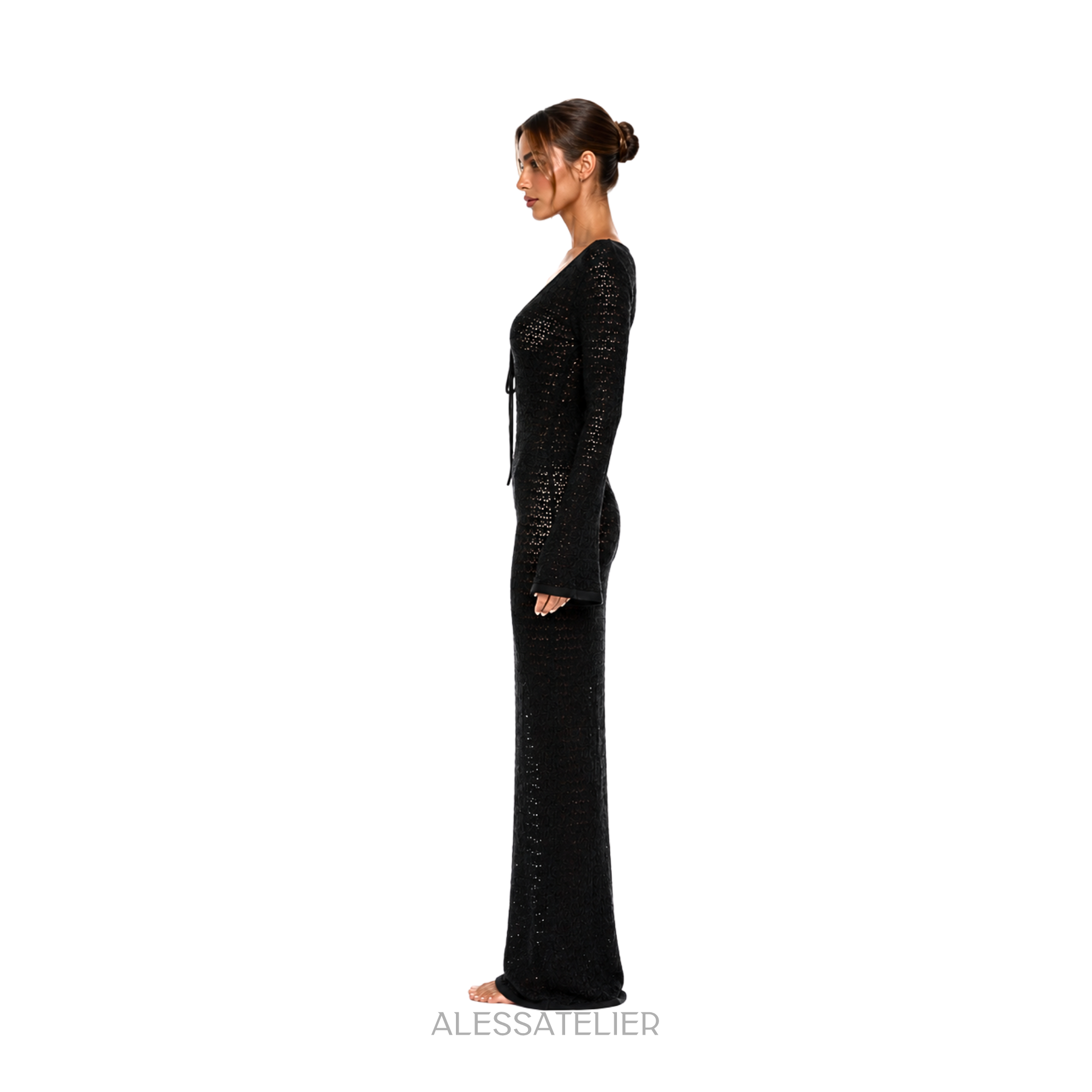Ornella Cover Up, Black