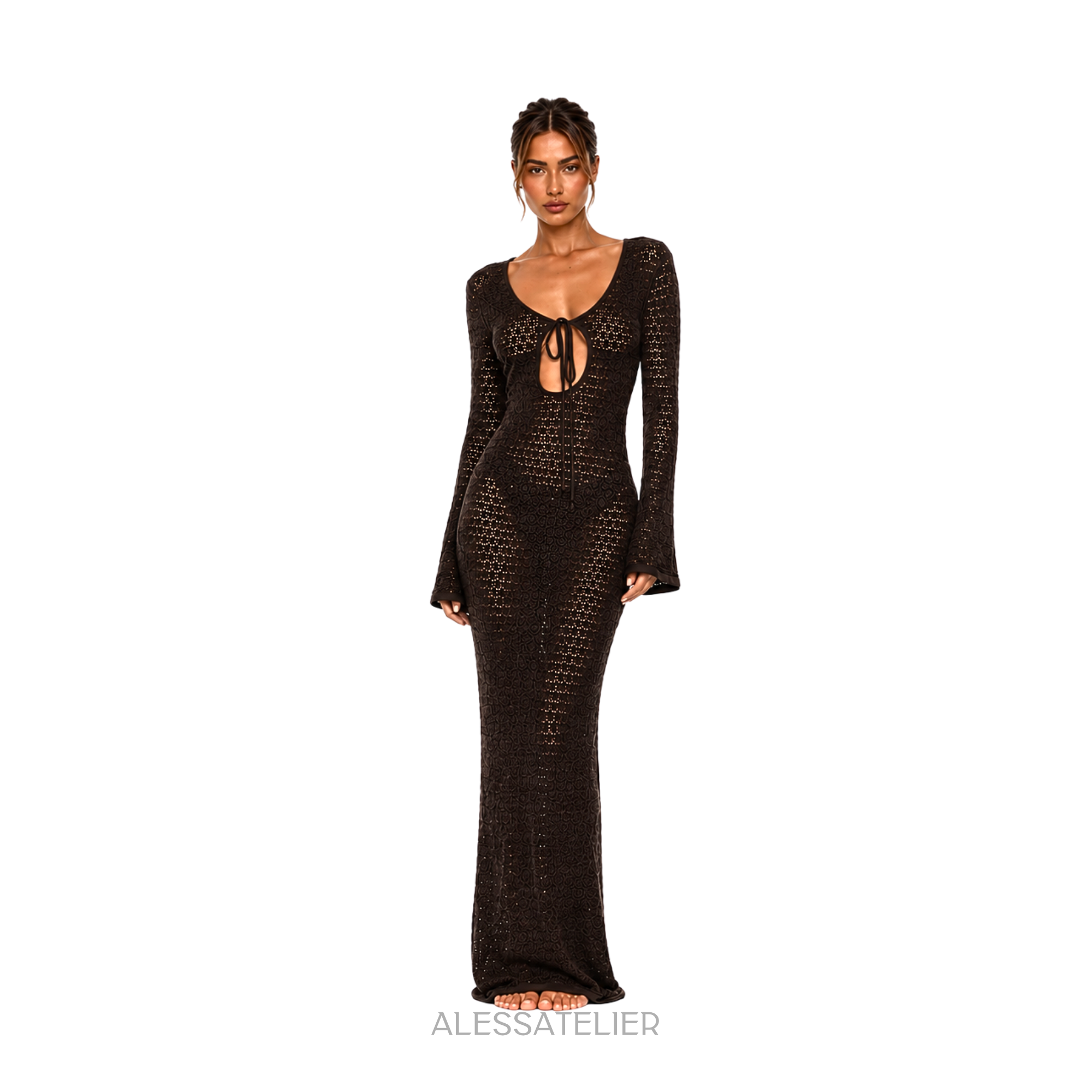 Ornella Cover Up, Black