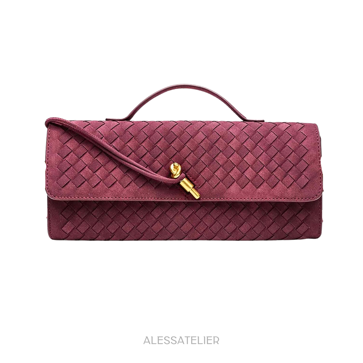 Anahí Bag, Black Suede