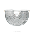 Rach Bag, Silver Vegan Leather