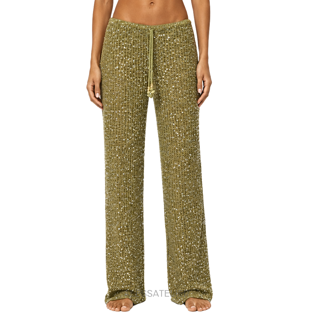 Moira Knitted Pants, Martini