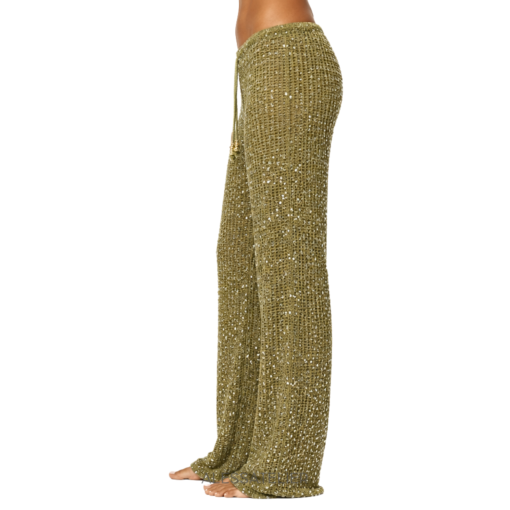 Moira Knitted Pants, Macchiato