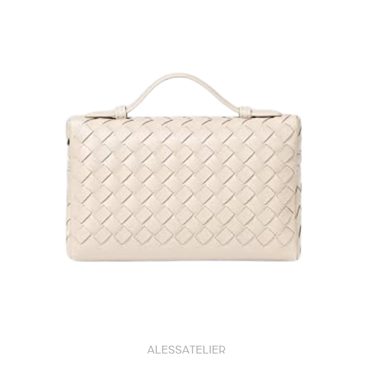 Sarah Bag, Beige Vegan Leather