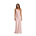 Regina Satin Maxi Dress, Baby Pink